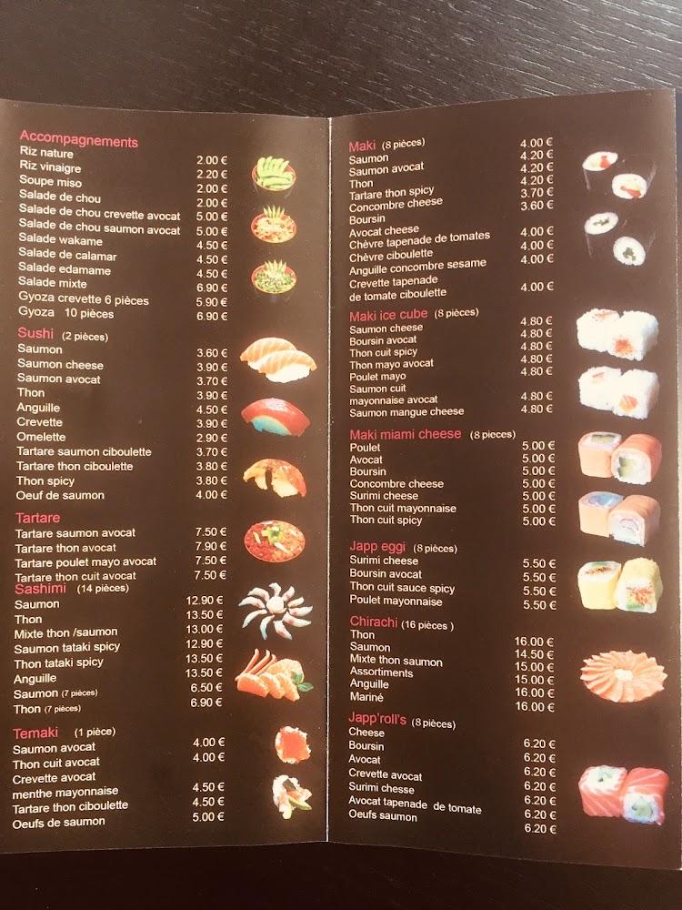 Sushi Thaï - Restaurant Sushi Vincennes - Menu Image 1