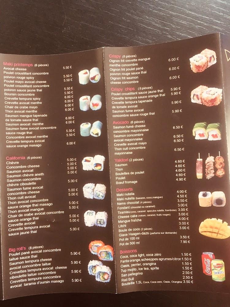 Sushi Thaï - Restaurant Sushi Vincennes - Menu Image 3