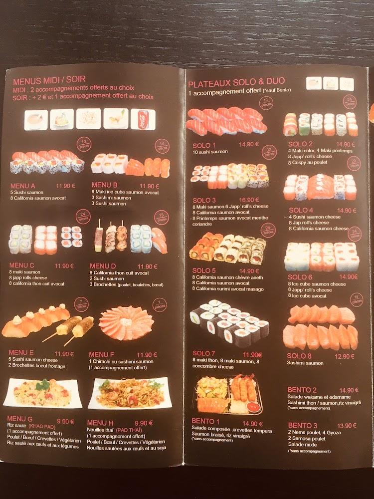 Sushi Thaï - Restaurant Sushi Vincennes - Menu Image 4